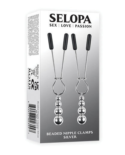 Selopa Beaded Nipple Clamps by Evolved Novelties INC
