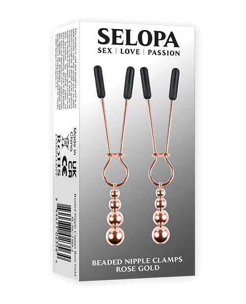 Selopa Beaded Nipple Clamps by Evolved Novelties INC
