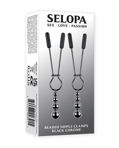 Selopa Beaded Nipple Clamps by Evolved Novelties INC