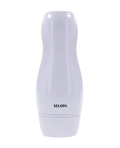 Selopa Pleasure Can Stroker - White