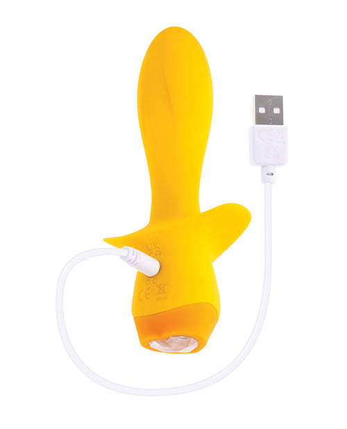 Selopa Mellow Yellow Vibrating Plug - Yellow