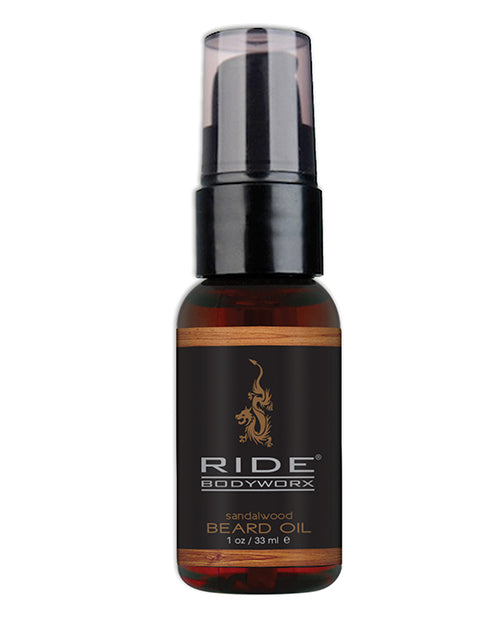 Sliquid Ride Bodyworx Beard Oil - 1 oz Sandalwood by Sliquid LLC