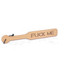 Spartacus Zelkova Wood Paddle - 37.5 cm Fuck Me by Spartacus