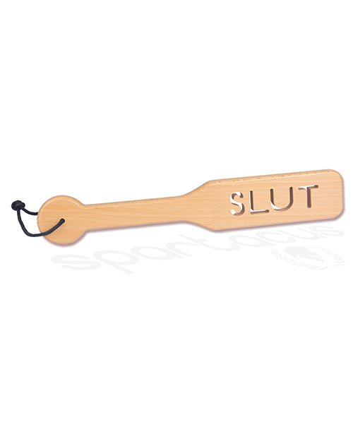 Spartacus Zelkova Wood Paddle - 32 cm Slut by Spartacus