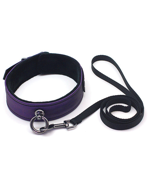 Spartacus Galaxy Legend Collar & Leash - Purple by Spartacus
