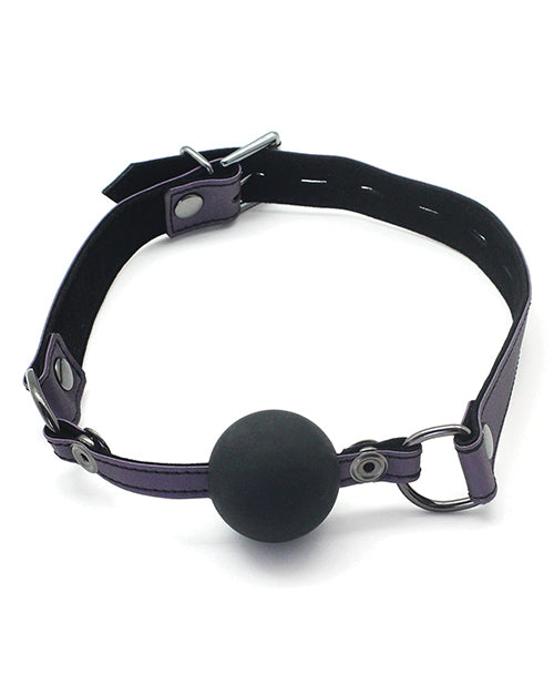 Spartacus Galaxy Legend Silicone Ball Gag - Purple by Spartacus