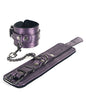 Spartacus Galaxy Legend Faux Leather Wrist Restraints - Purple by Spartacus