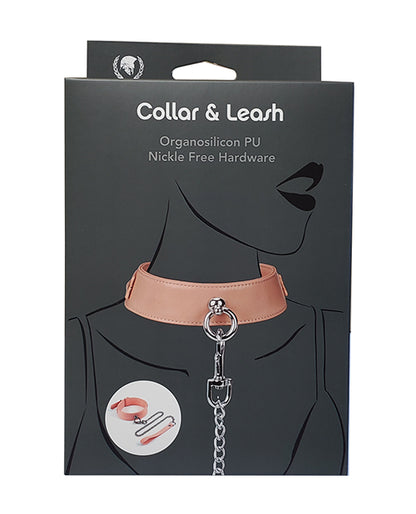 Spartacus Organsilicone PU Collar & Leash