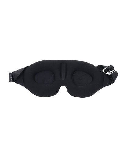 Sportsheets Blackout Memory Foam Blindfold - Black