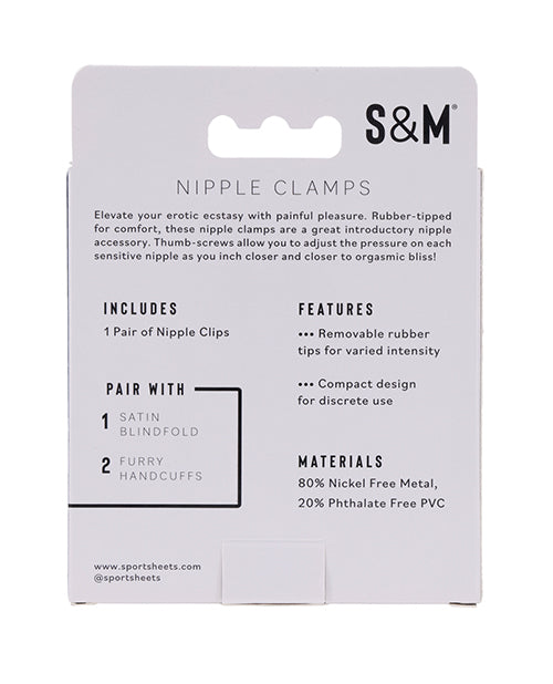 Sexperiments Nipple Clamps