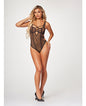 Fishnet Strappy High Cut Leg Teddy