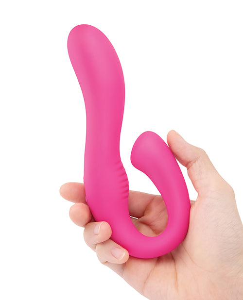 Together Harmony Vibe Versatile Dual-Stim Vibrator - Pink by Electric Eel INC