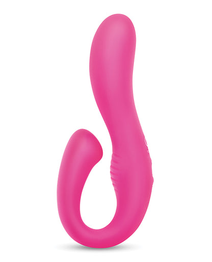Together Harmony Vibe Versatile Dual-Stim Vibrator - Pink by Electric Eel INC