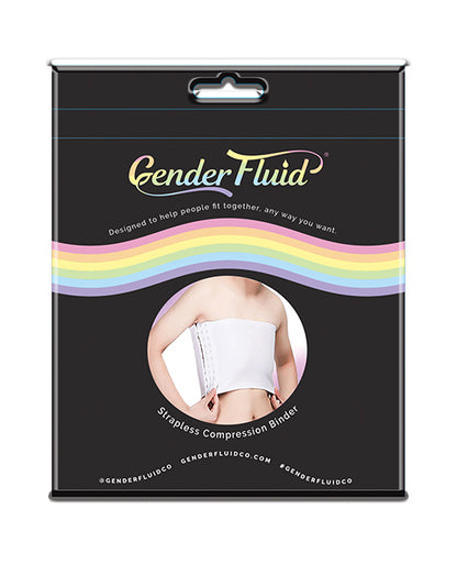Gender Fluid Strapless Chest Compression Binder - by Thank Me Now INC