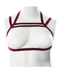 Gender Fluid Sugar Coated Harness - Raspberry Glitter by Thank Me Now INC