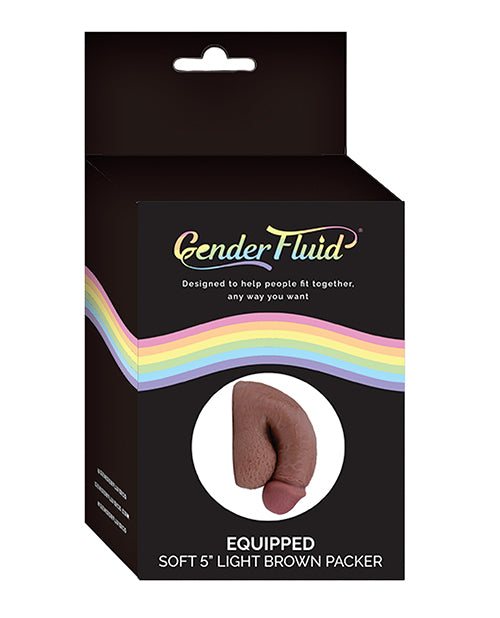 Gender Fluid 5" Equipped Soft Packer by Thank Me Now INC
