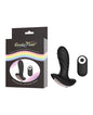 Gender Fluid Buzz Anal Vibe w/Remote - Black by Thank Me Now INC