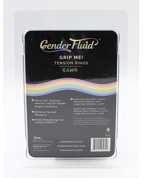 Gender Fluid Grip Me! Tension Ring Set