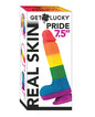 Get Lucky 7.5" Real Skin Series Pride- Rainbow by Thank Me Now INC
