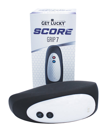 Get Lucky Score Grip 7 Masturbator - Black by Thank Me Now INC