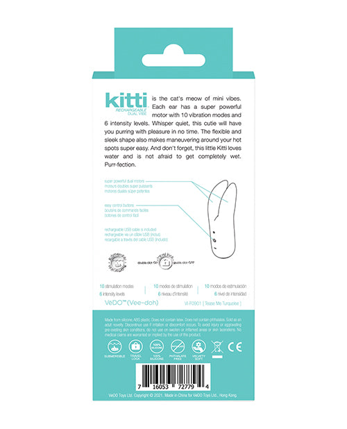 Vedo Kitti Rechargeable Dual Vibe