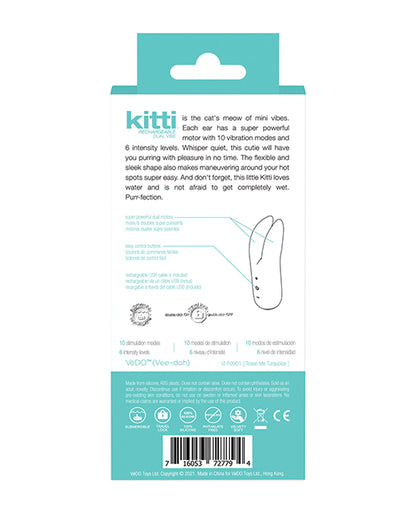 Vedo Kitti Rechargeable Dual Vibe