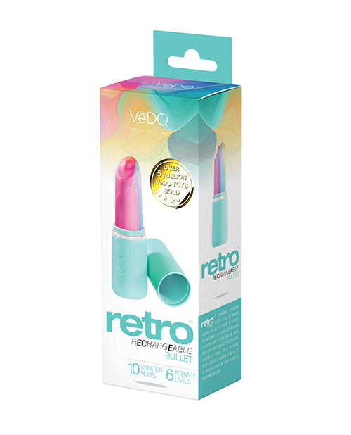 Vedo Retro Rechargeable Bullet Lip Stick Vibe by Savvy Co.