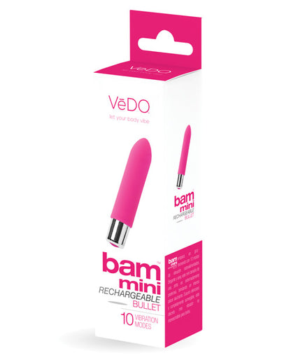 Vedo Bam Mini Rechargeable Bullet Vibe