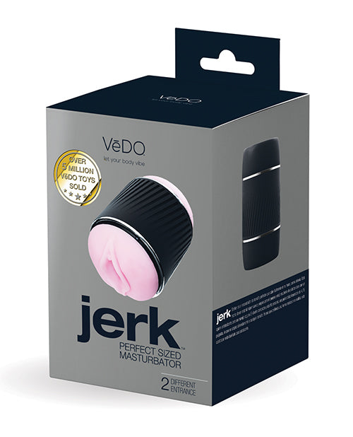 VeDO Jerk Masturbation Sleeve - Black/Pink