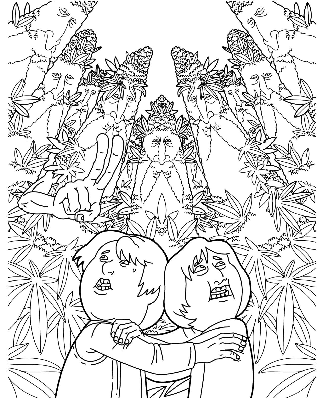 Wood Rocket The Lord of the Smoke Rings Coloring Book by Wood Rocket LLC