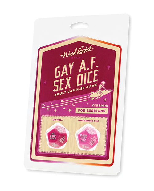 Wood Rocket Gay AF Lesbian Couples Sex Game - Fuchsia