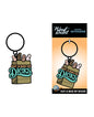 Wood Rocket Eat A Bag of Dicks Keychain - Tan by Wood Rocket LLC