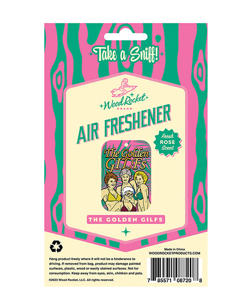Wood Rocket Middle Finger Peach Air Freshener - Cologne by Wood Rocket LLC