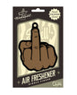 Wood Rocket Middle Finger Brown Air Freshener - Cologne by Wood Rocket LLC