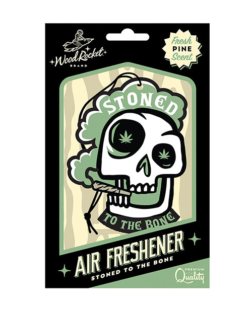 Wood Rocket Stoned to the Bone Air Freshener - Pine by Wood Rocket LLC
