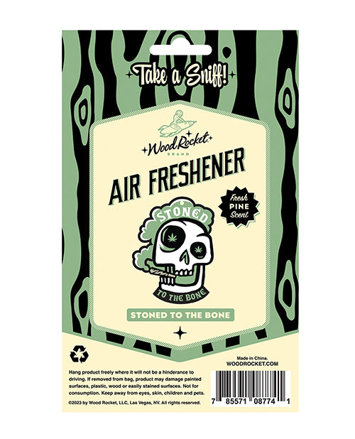 Wood Rocket Stoned to the Bone Air Freshener - Pine by Wood Rocket LLC