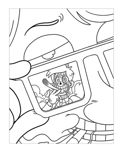 Wood Rocket Killer Buds Adult Coloring Book by Wood Rocket LLC