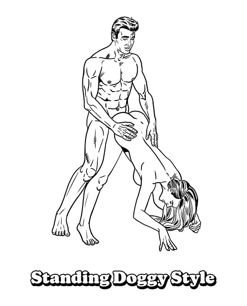 Wood Rocket the Sexiest Sex Positions Coloring Book by Wood Rocket LLC