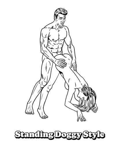 Wood Rocket the Sexiest Sex Positions Coloring Book by Wood Rocket LLC