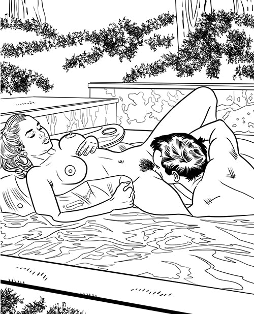 Wood Rocket the Oral Sex Coloring Book by Wood Rocket LLC
