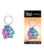 Wood Rocket Live Laugh Cum Keychain - Multi Color by Wood Rocket LLC