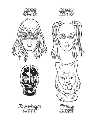 Wood Rocket Fetishes Are Fun Adult Coloring Book