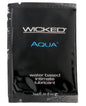 Wicked Sensual Care Aqua Water Based Lubricant - Oz