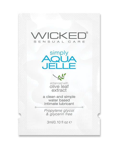 Wicked Sensual Care Simply Aqua Jelle Water Based Lubricant