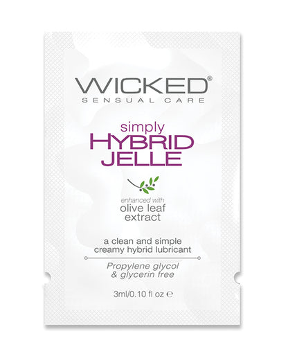 Wicked Sensual Care Simply Hybrid Jelle Lubricant