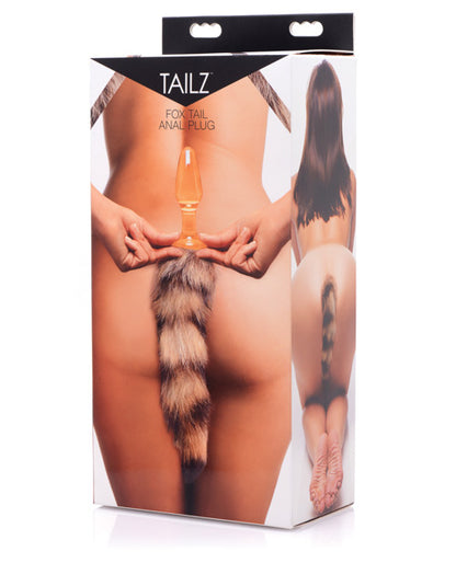 Tailz Fox Tail Glass Anal Plug by Xr LLC