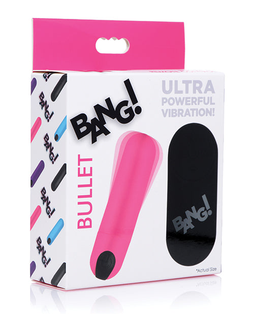 Bang Vibrating Bullet With Remote Control