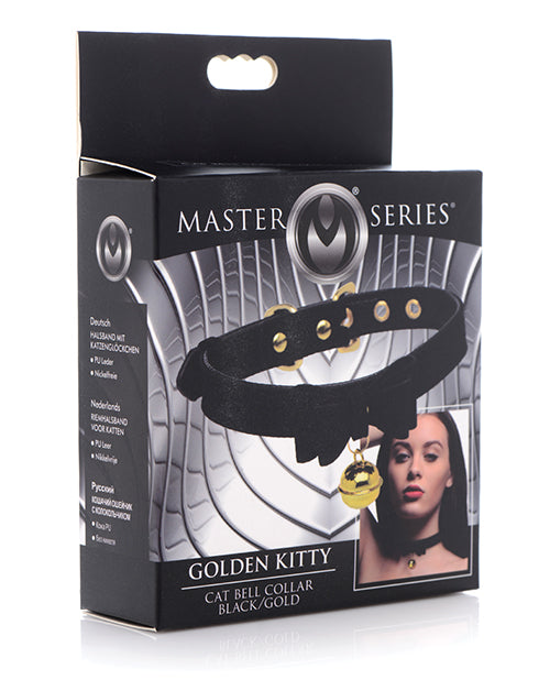 Master Series Golden Kitty Cat Bell Collar by Xr LLC