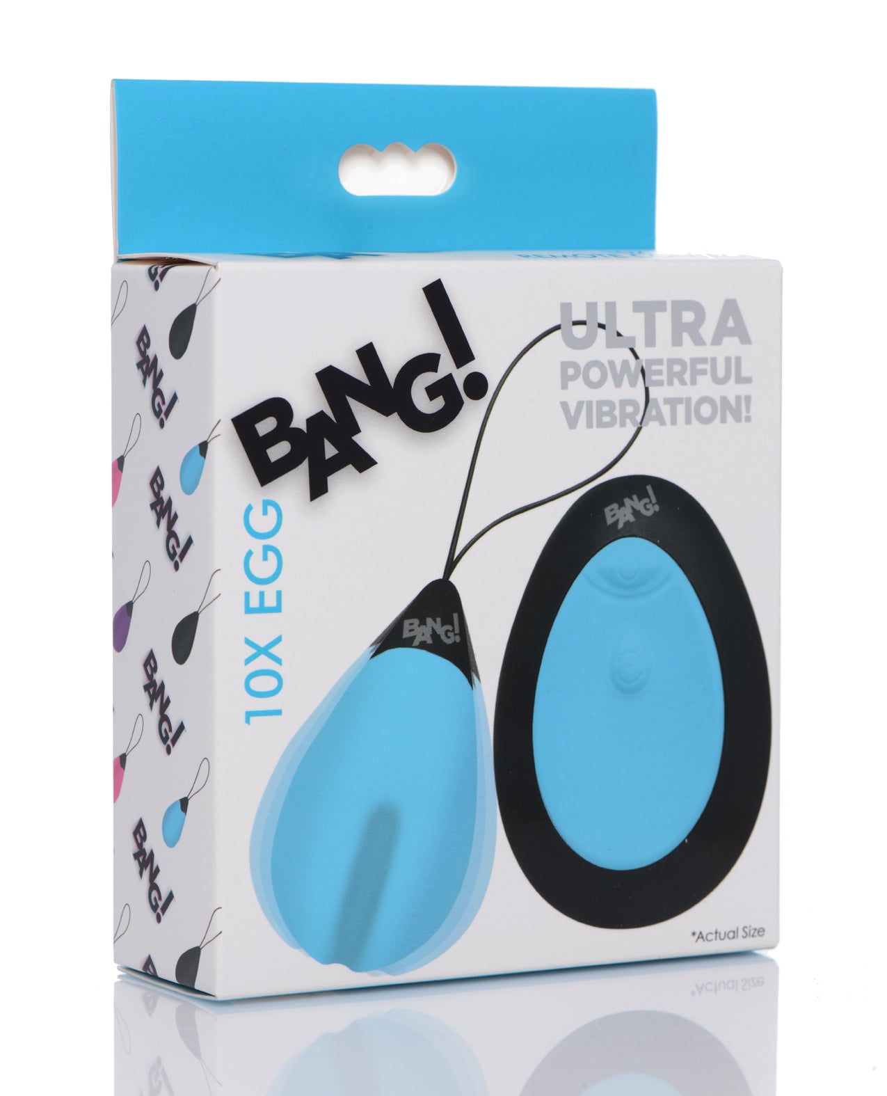 Bang! 10X Silicone Vibrating Egg by Xr LLC