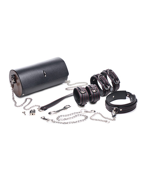 Master Series Kinky Clutch Black Bondage Set w/Carrying Case by Xr LLC